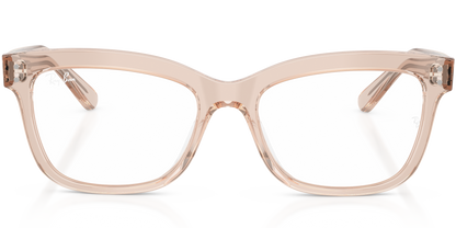 RAY-BAN 0RX5444I 8267 - Transparent beige Eyeglasses