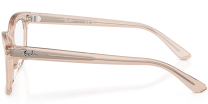 RAY-BAN 0RX5444I 8267 - Transparent beige Eyeglasses