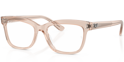 RAY-BAN 0RX5444I 8267 - Transparent beige Eyeglasses