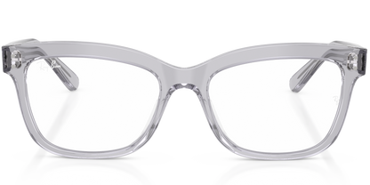 RAY-BAN 0RX5444I 8415 - Transparent light grey Eyeglasses