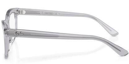 RAY-BAN 0RX5444I 8415 - Transparent light grey Eyeglasses