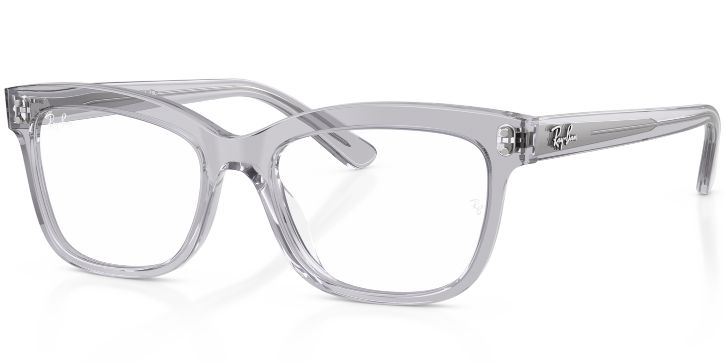 RAY-BAN 0RX5444I 8415 - Transparent light grey Eyeglasses