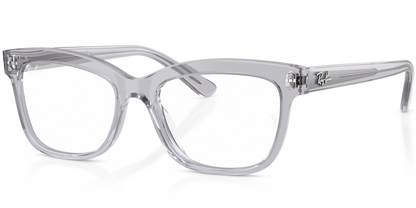 RAY-BAN 0RX5444I 8415 - Transparent light grey Eyeglasses