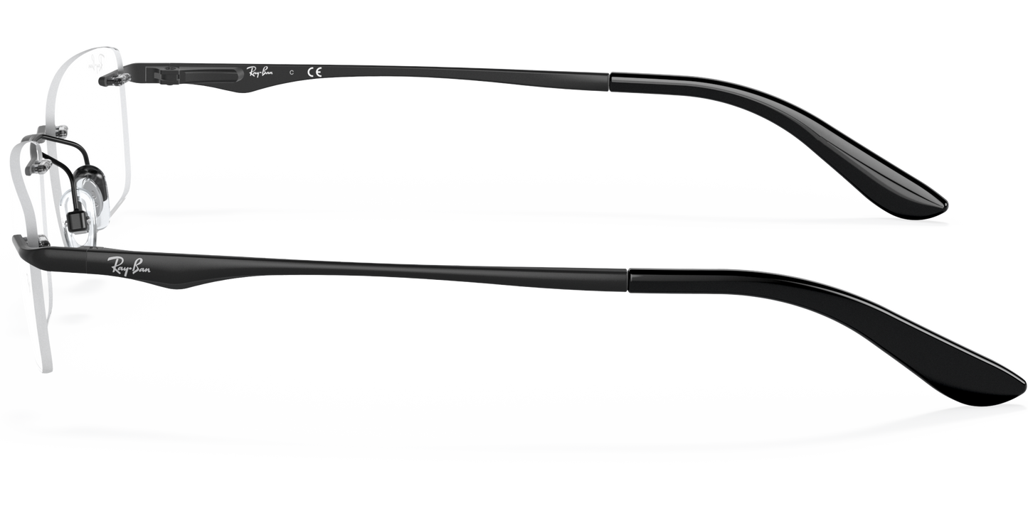 RAY-BAN 0RX6303I 2503 - Black Eyeglass