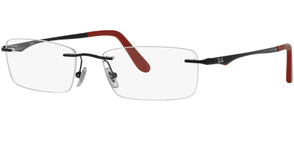 RAY-BAN 0RX6303I 2509 - Black Eyeglasses
