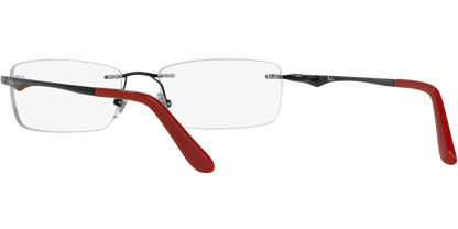 RAY-BAN 0RX6303I 2509 - Black Eyeglasses