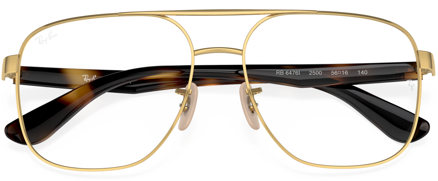 RAY-BAN 0RX6476I 2500 - Arista gold Eyeglasses