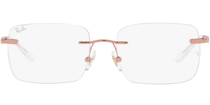RAY-BAN 0RX6483I 3094 - Rose gold Eyeglasses
