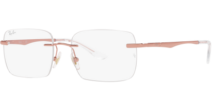 RAY-BAN 0RX6483I 3094 - Rose gold Eyeglasses