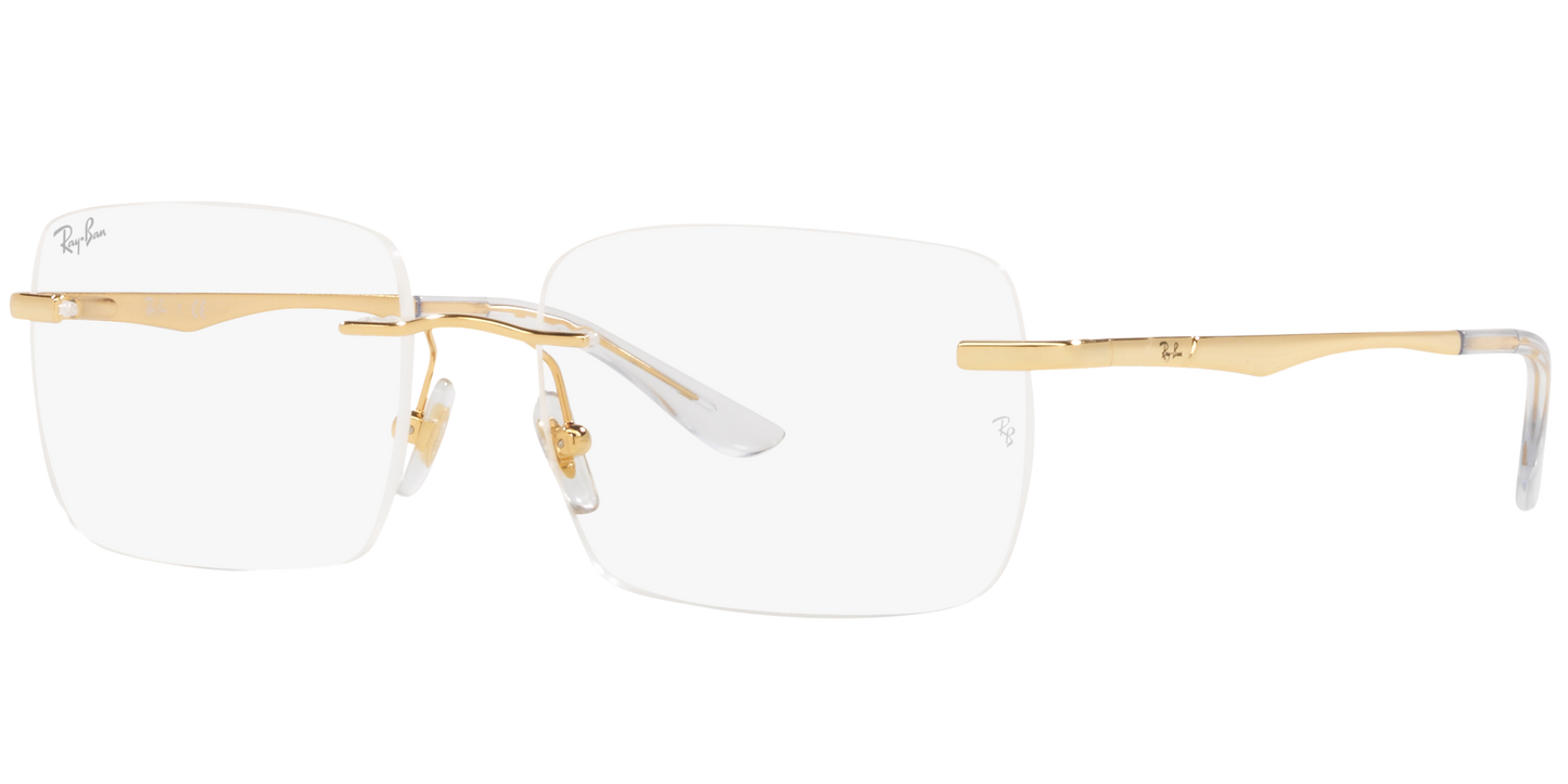RAY-BAN 0RX6483I 3127 - Arista gold Eyeglasses