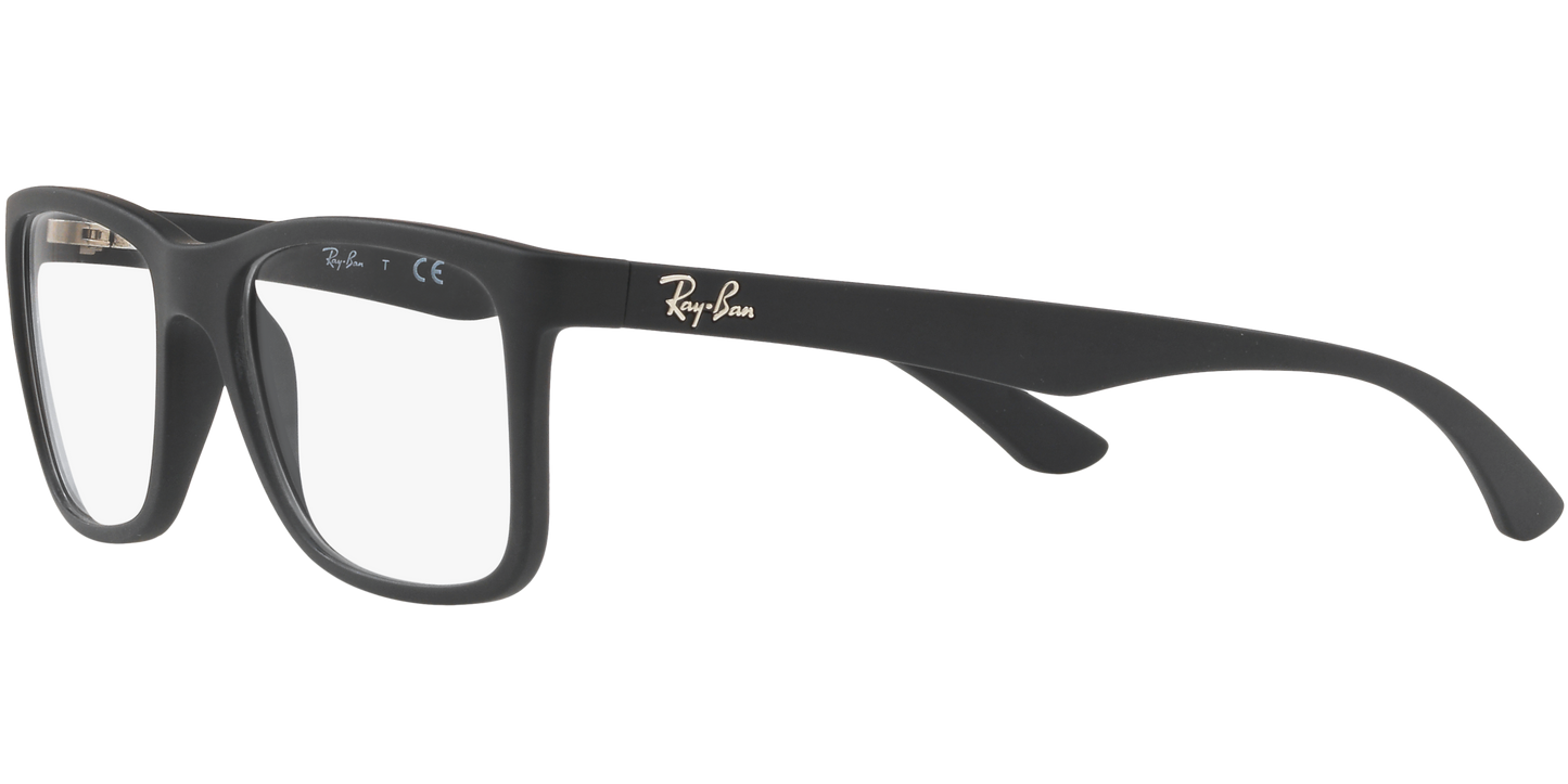 RAY-BAN 0RX7027I 5196 - Matte black Eyeglasses