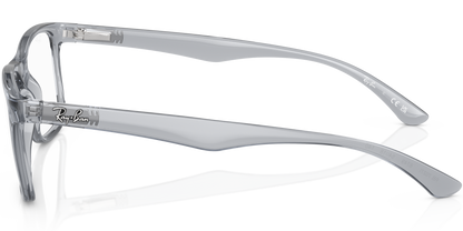 RAY-BAN 0RX7027I 6749 - Transparent grey Eyeglasses