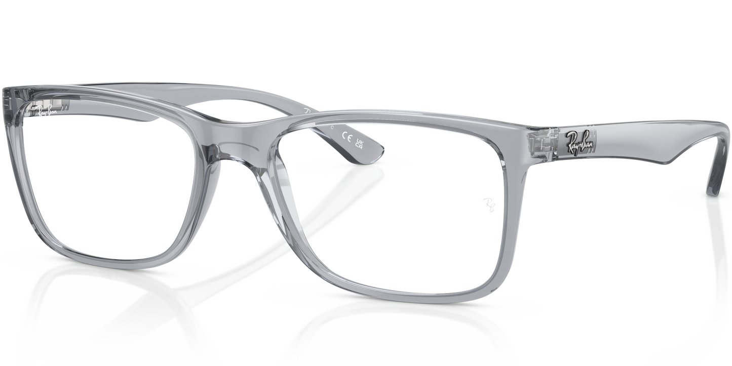 RAY-BAN 0RX7027I 6749 - Transparent grey Eyeglasses