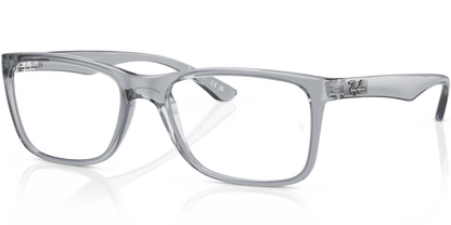 RAY-BAN 0RX7027I 6749 - Transparent grey Eyeglasses