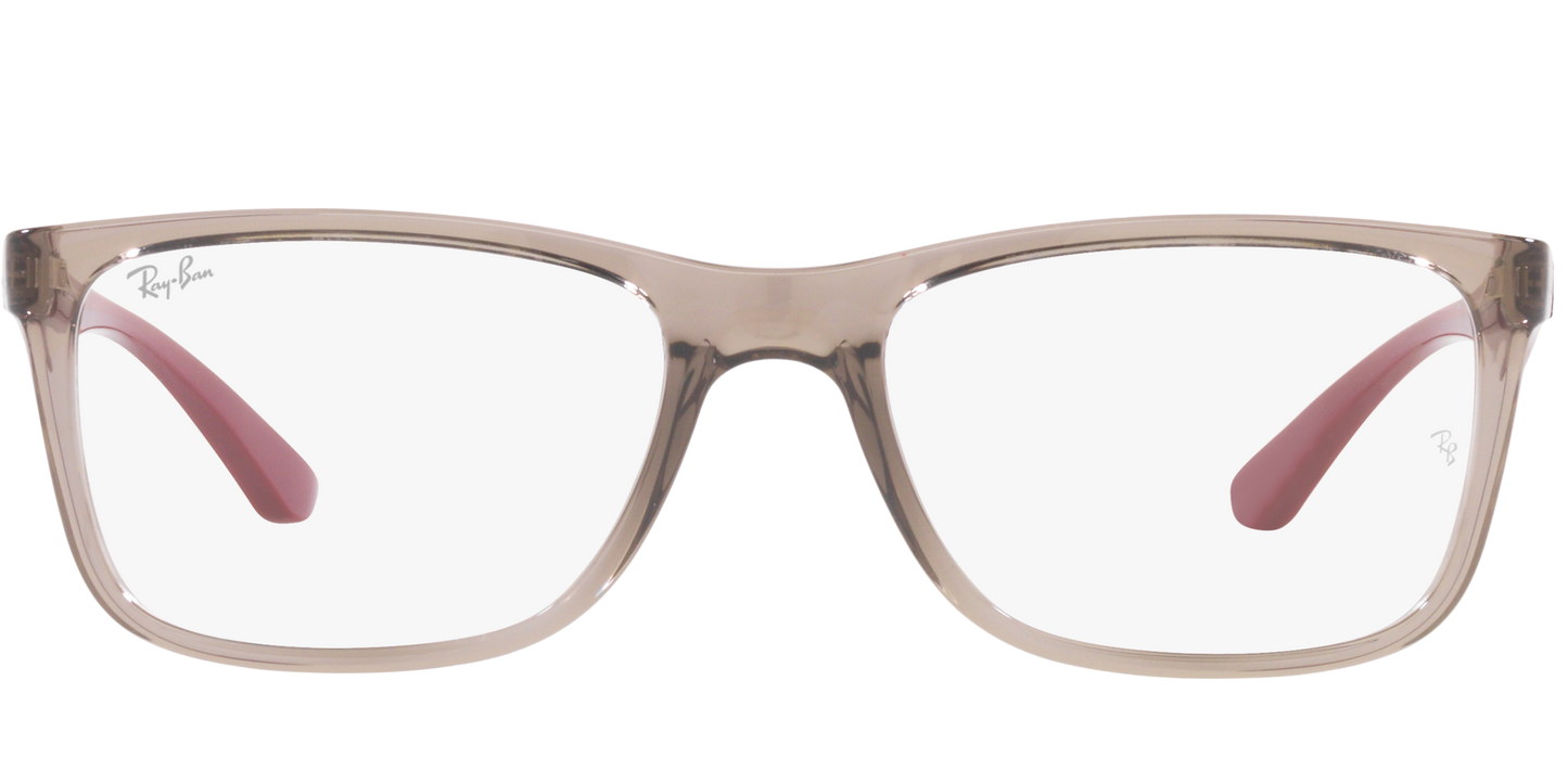 RAY-BAN 0RX7027I 8083 - Transparent grey Eyeglasses