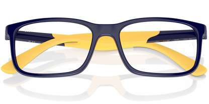 RAY-BAN 0RY1621 3937 - Dark blue on yellow Eyeglasses