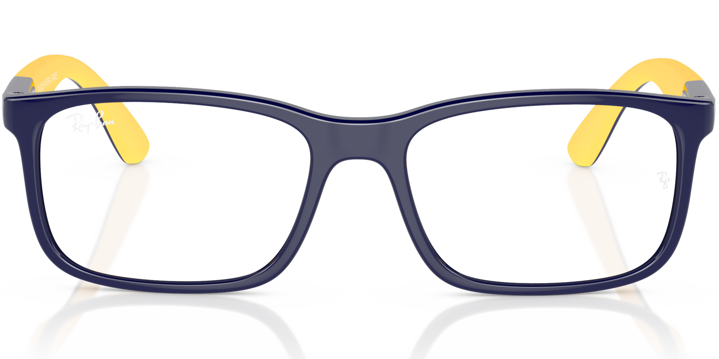 RAY-BAN 0RY1621 3937 - Dark blue on yellow Eyeglasses