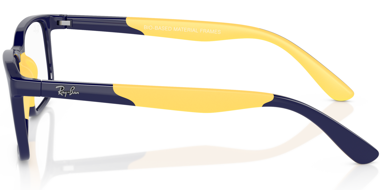 RAY-BAN 0RY1621 3937 - Dark blue on yellow Eyeglasses