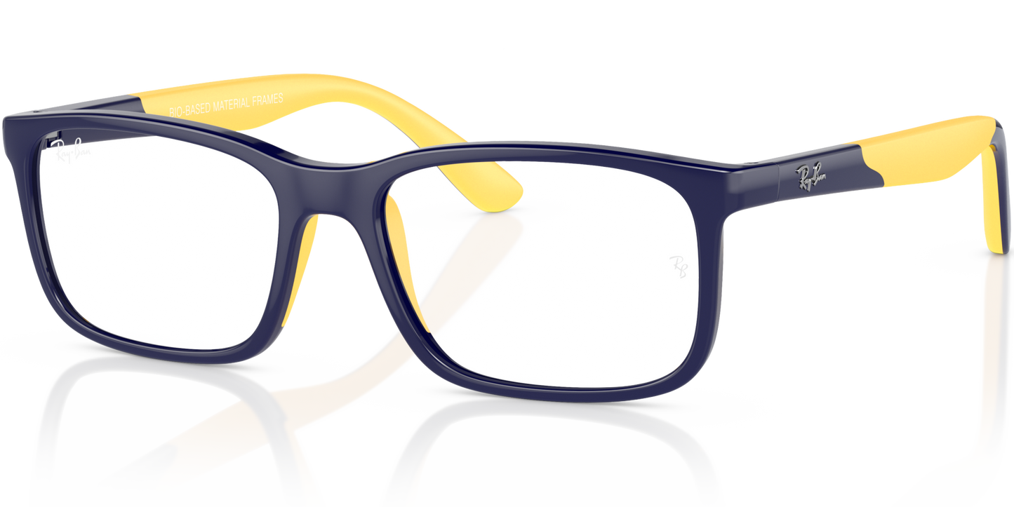 RAY-BAN 0RY1621 3937 - Dark blue on yellow Eyeglasses