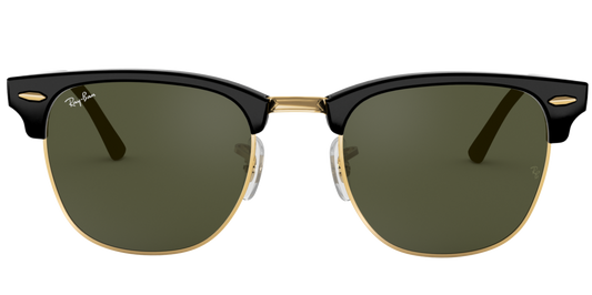 Ray-Ban 0RB3016 W0365 49 W0365 - Black on gold sunglasses