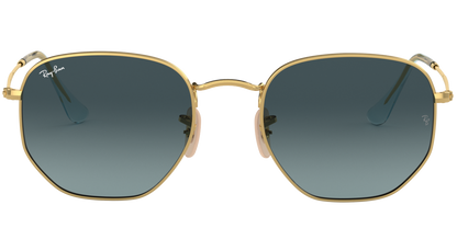 Ray-Ban 0RB3548N 91233M - Arista gold sunglasses