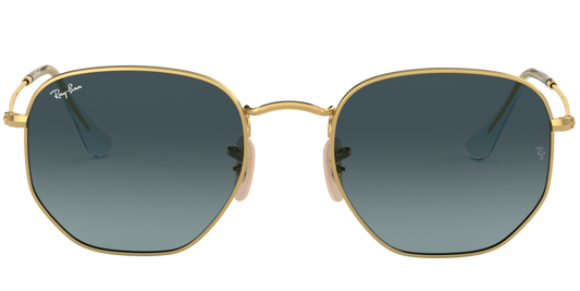 Ray-Ban 0RB3548N 91233M - Arista gold sunglasses