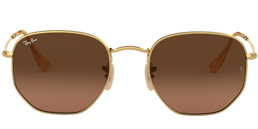 Ray-Ban 0RB3548N 912443 - Arista gold sunglasses