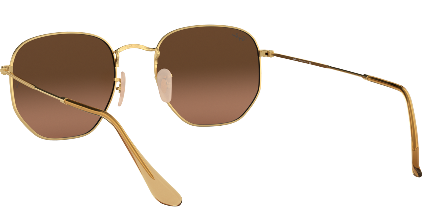 Ray-Ban 0RB3548N 912443 - Arista gold sunglasses