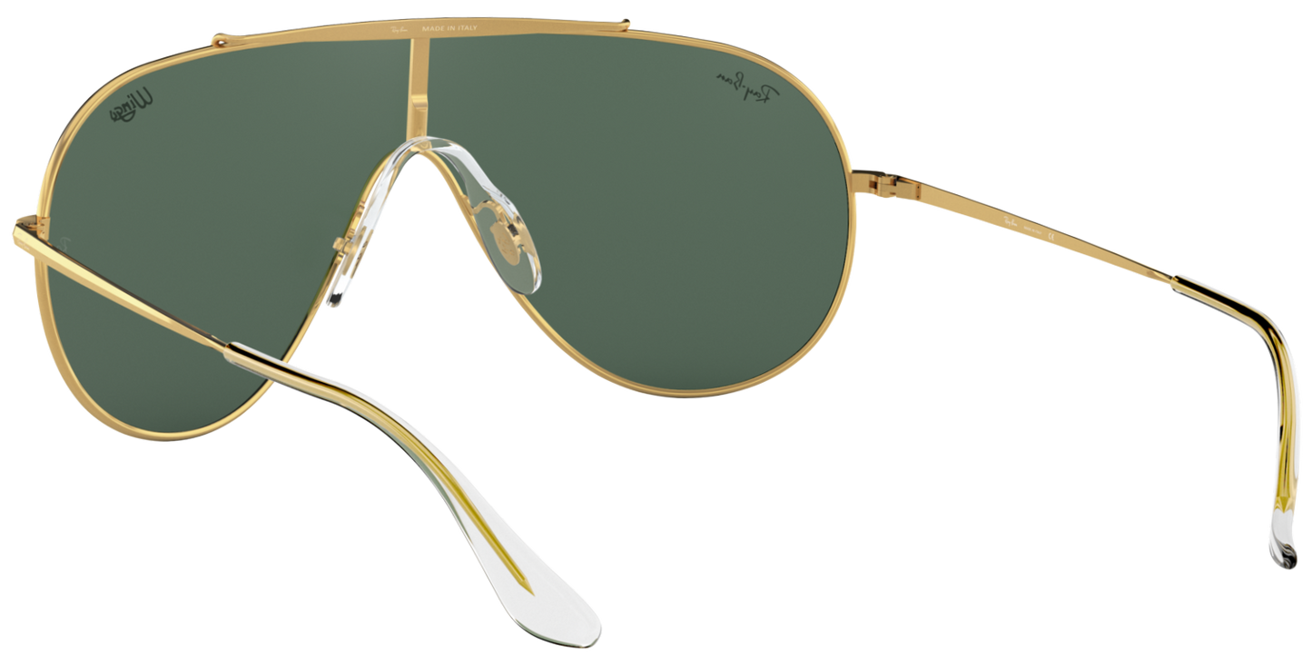 Ray-Ban 0RB3597 905071 - Arista gold sunglasses