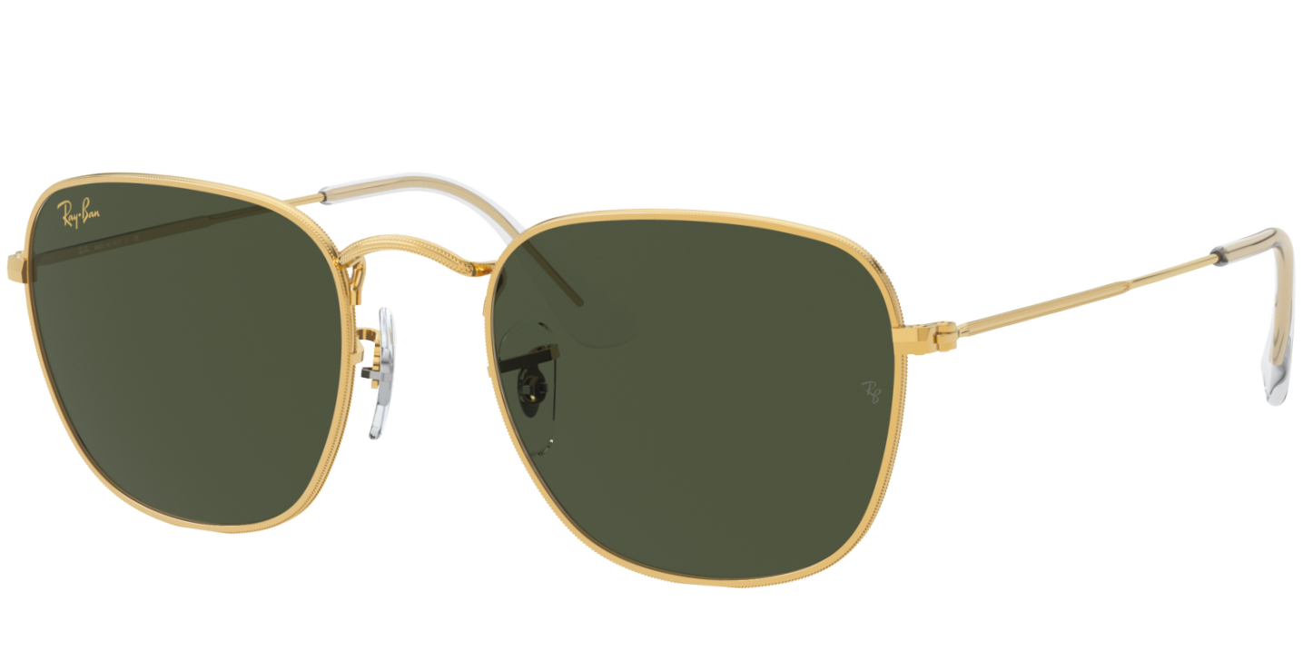 Ray-Ban 0RB3857 919631 - Gold sunglasses