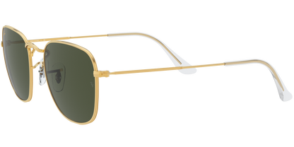 Ray-Ban 0RB3857 919631 - Gold sunglasses