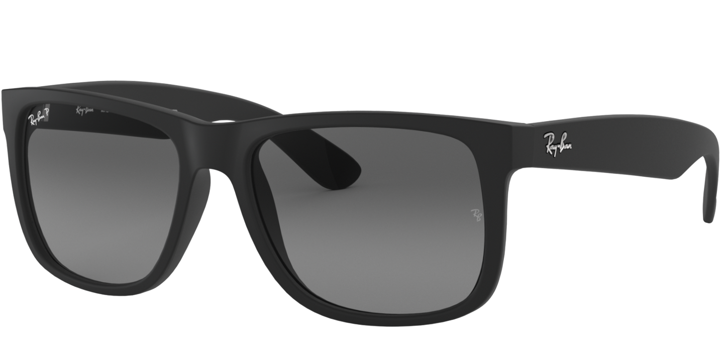 Ray-Ban 0RB4165 622/T3 - Rubber black sunglasses