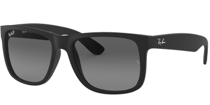 Ray-Ban 0RB4165 622/T3 - Rubber black sunglasses