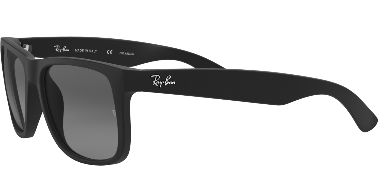 Ray-Ban 0RB4165 622/T3 - Rubber black sunglasses