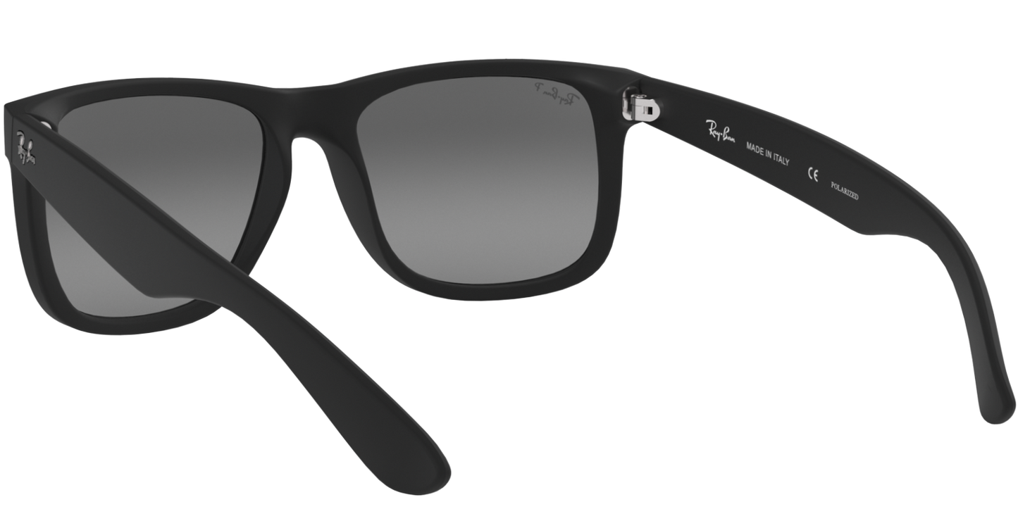 Ray-Ban 0RB4165 622/T3 - Rubber black sunglasses