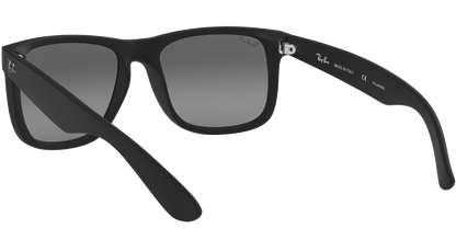 Ray-Ban 0RB4165 622/T3 - Rubber black sunglasses