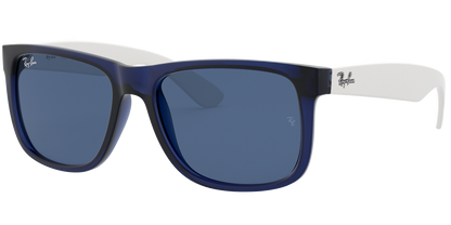 Ray-Ban 0RB4165 651180 - Transparent blue sunglasses