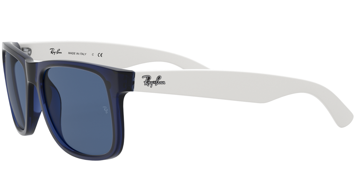 Ray-Ban 0RB4165 651180 - Transparent blue sunglasses