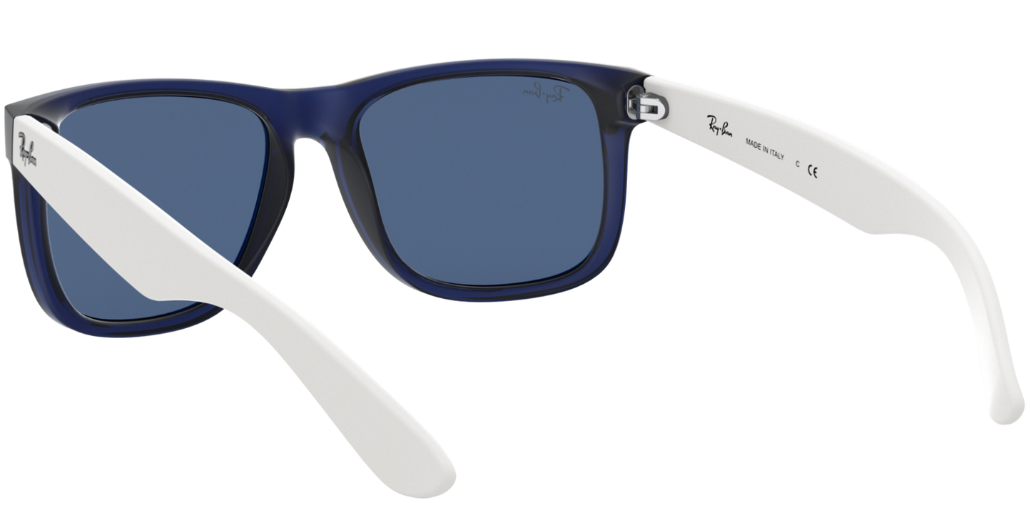 Ray-Ban 0RB4165 651180 - Transparent blue sunglasses