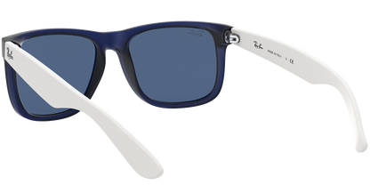 Ray-Ban 0RB4165 651180 - Transparent blue sunglasses