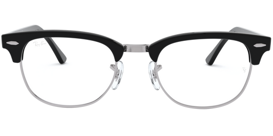 Ray-Ban 0RX5154 2000 - Black on silver eyeglasses