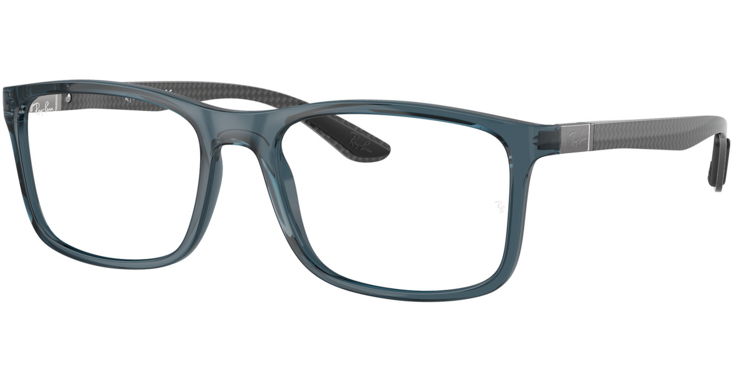 Ray-Ban 0RX8908 5719 - Transparent blue eyeglasses