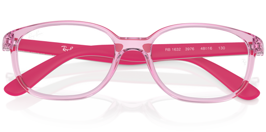 Ray-Ban 0RY1632 3976 - Transparent pink eyeglasses