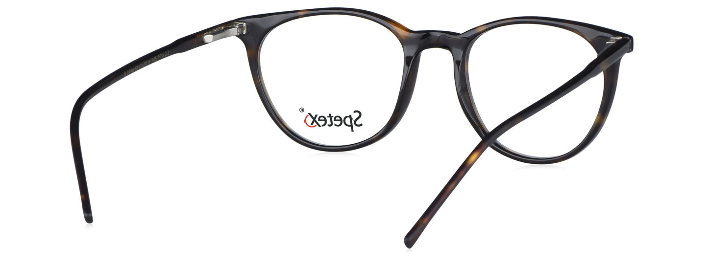 Spetex S1014 C2 Medium Hawana Brown Unisex Eyeglasses