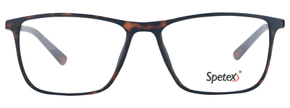 TM 592 C8 Medium Tortoise Brown Unisex  Eyeglasses