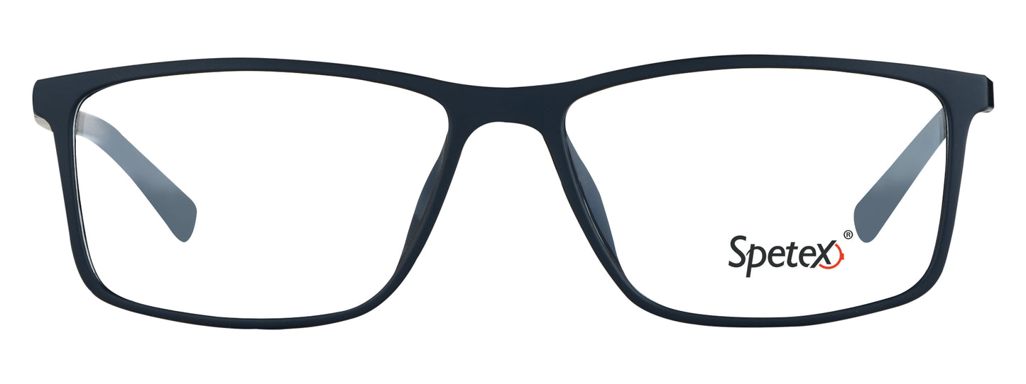 TM 591 C2 Medium Matte Black Unisex  Eyeglasses