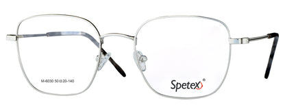 M-6030 Silver Medium Silver Unisex  Eyeglasses