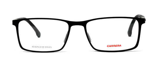 CARRERA 8827/V 003 Medium Matte Black Unisex Premium Eyeglasses