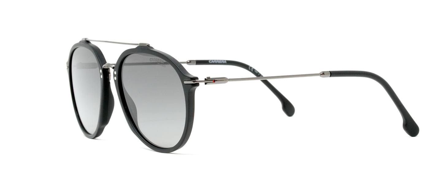 CARRERA 171/s 003WJ Medium Black/Gun Unisex Premium Sunglasses