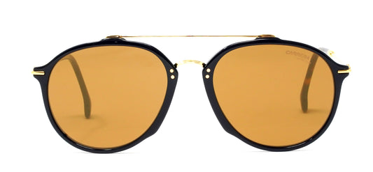 CARRERA 171/5 807 K1 Medium Black/Gold Unisex Premium Sunglasses